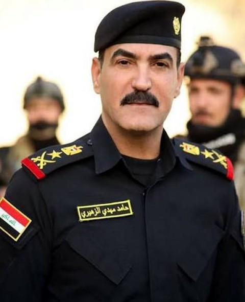 صورة القائد الفريق حامد مهدي الزهيري
