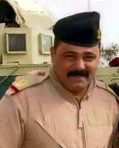 صورة الشهيد المقدم الركن علي سعدي النداوي